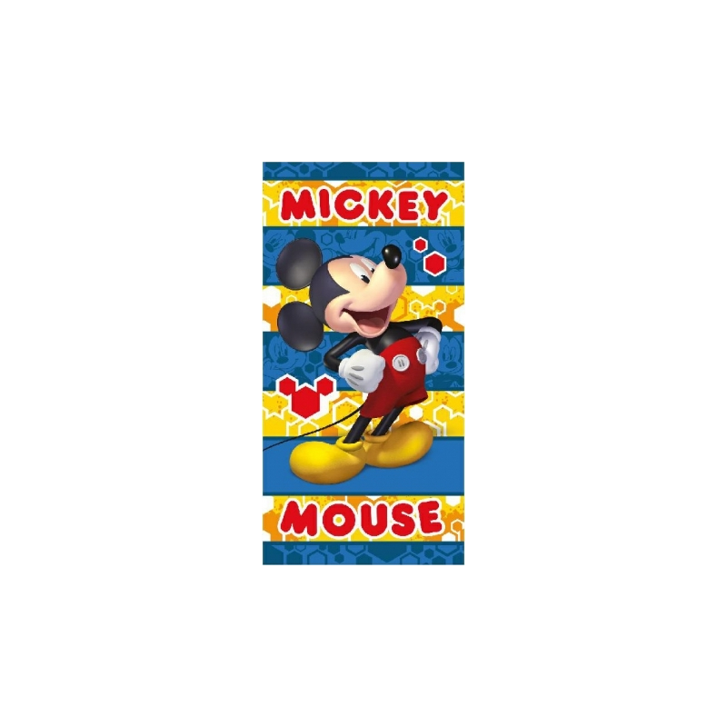 Drap de plage ou drap de bain Mickey Disney