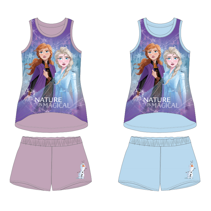 Frozen 2 Disney T-Shirt + Kurzes Set
