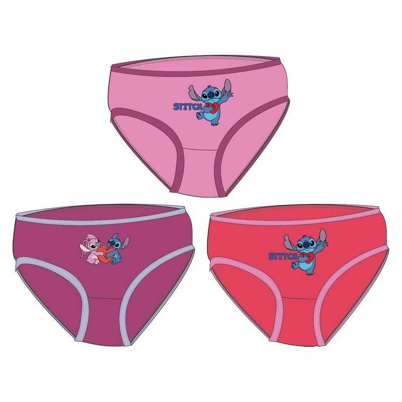Box of 3 Stitch Disney panties