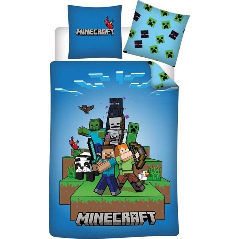Minecraft quilt cover set