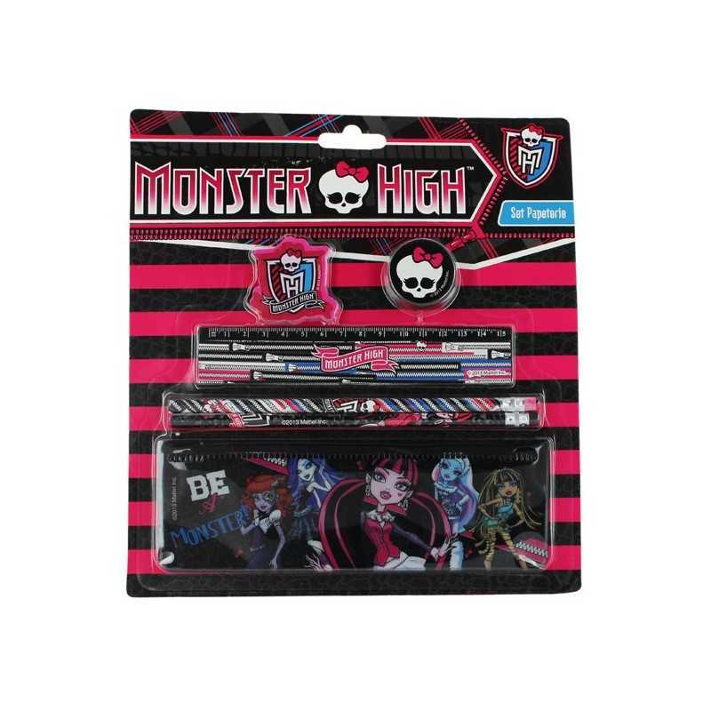 Monster High Set Schreibwaren 6 Stück Monster High