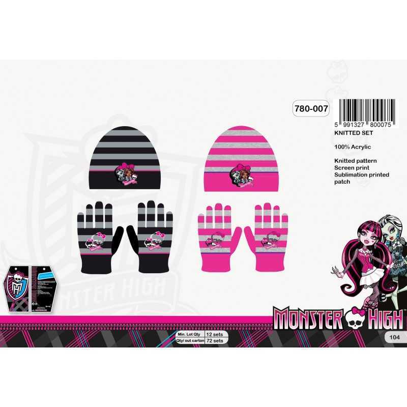 Set Bonnet gants Monster High - 780-007
