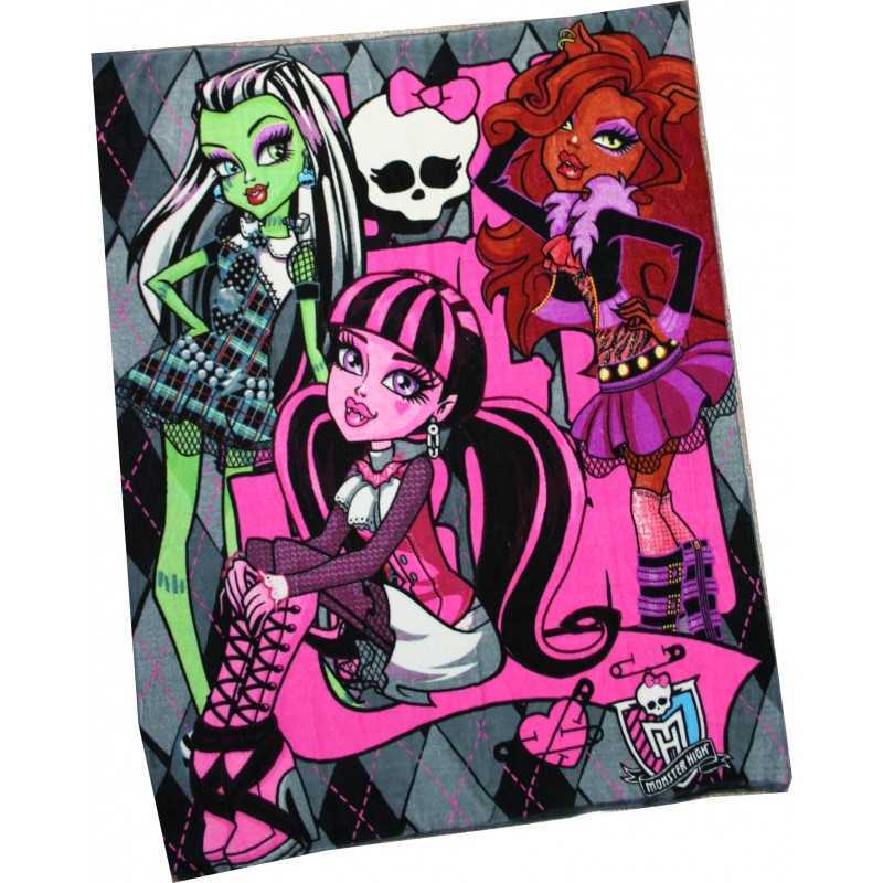 Cover coral fleece - Monster High -Very sweet 