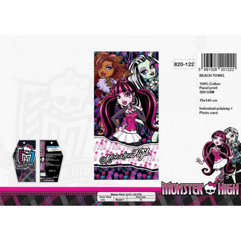 Telo mare Monster High in cotone - 820-122