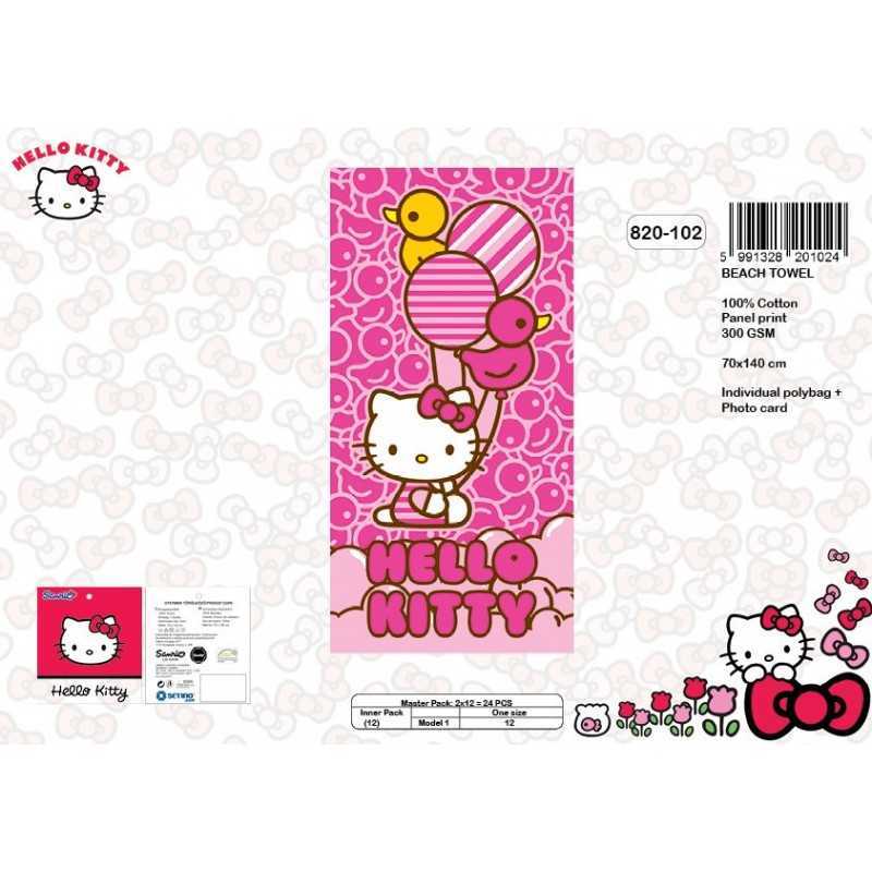 Hello Kitty Strandtuch aus Baumwolle - 820-102