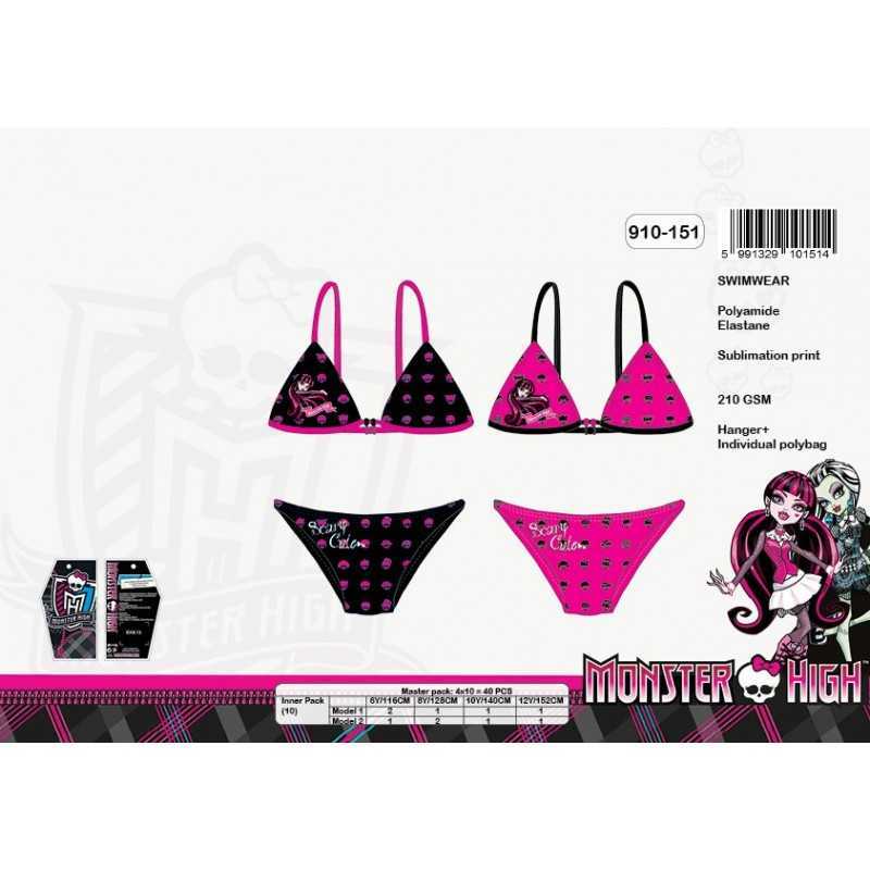 Badeanzug - Bikini - Monster High -910-151