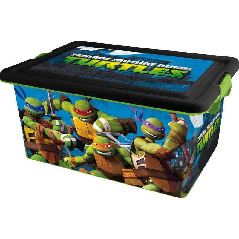 Storage box 23L Ninja Turtles
