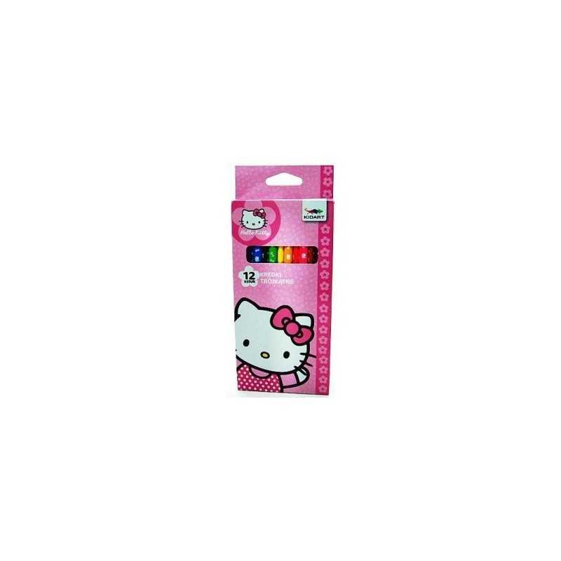 Schachtel mit 12 Buntstiften Hello Kitty