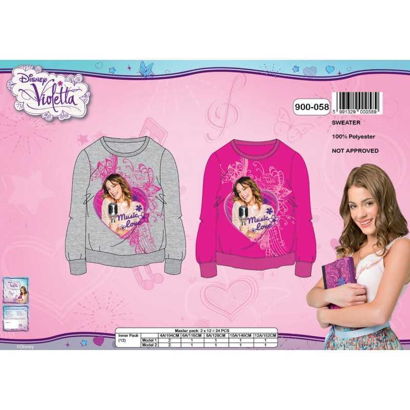 Felpa Disney Violetta 900-058
