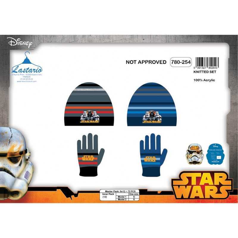 Zweiteiliger Star Wars-Hut und Star Wars-Handschuhe