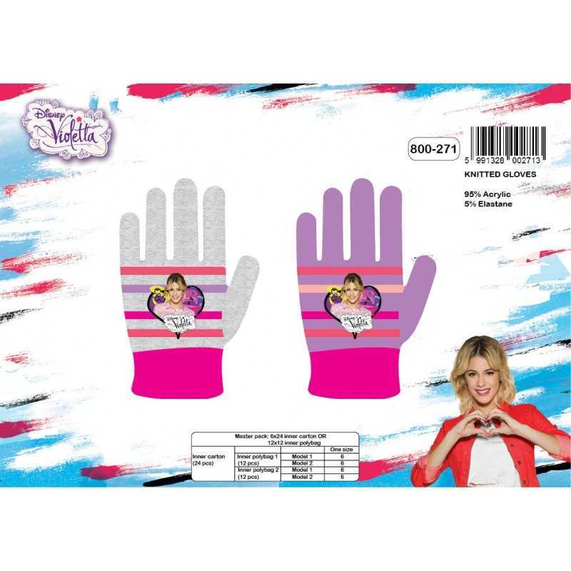 Set de guantes Disney Violetta