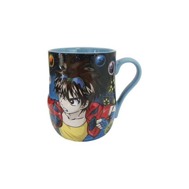 Ceramic Bakugan relief mug