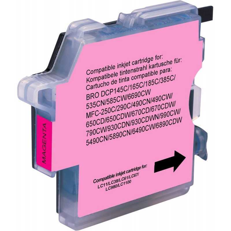 Brother compatible cartridge - Magenta -lc980 / 1100m
