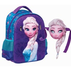 Backpack The Snow Queen mask + built-in