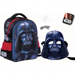 Backpack Star Wars mask + built-in
