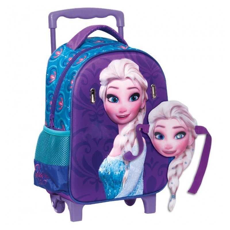 Backpack trolley The Snow Queen mask + built-in