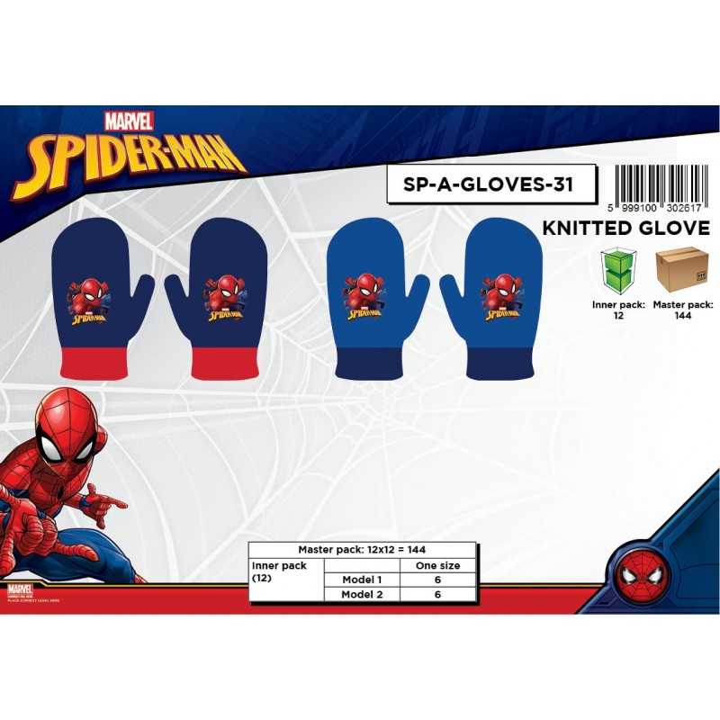 Mitten Spiderman Handschuhe