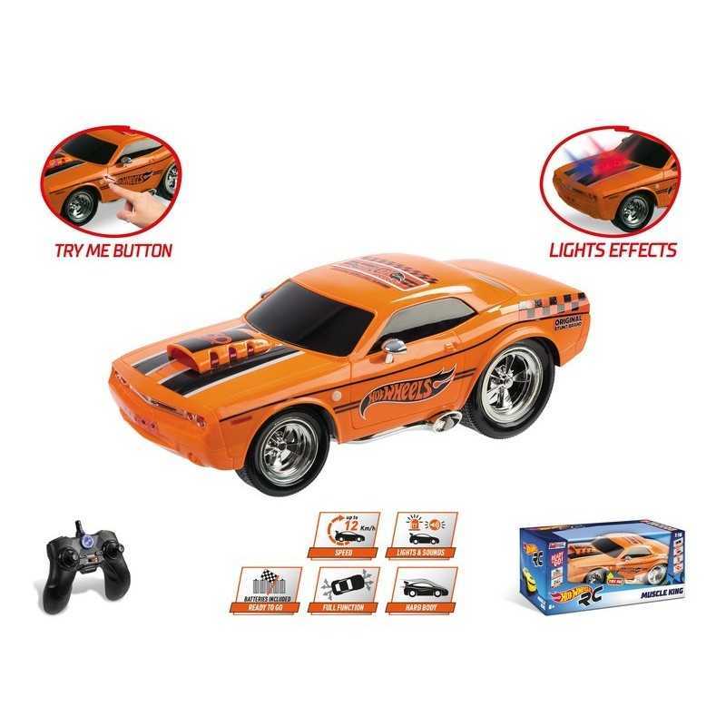 HOT WHEELS MUSCLE KING 1/16 with Rechargeable Battery