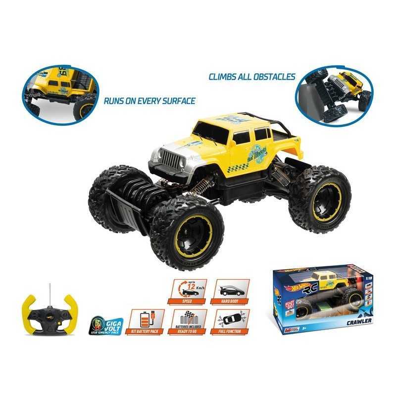 Hot Wheels Crawler R / C 1:18 with Rechargeable Battery
