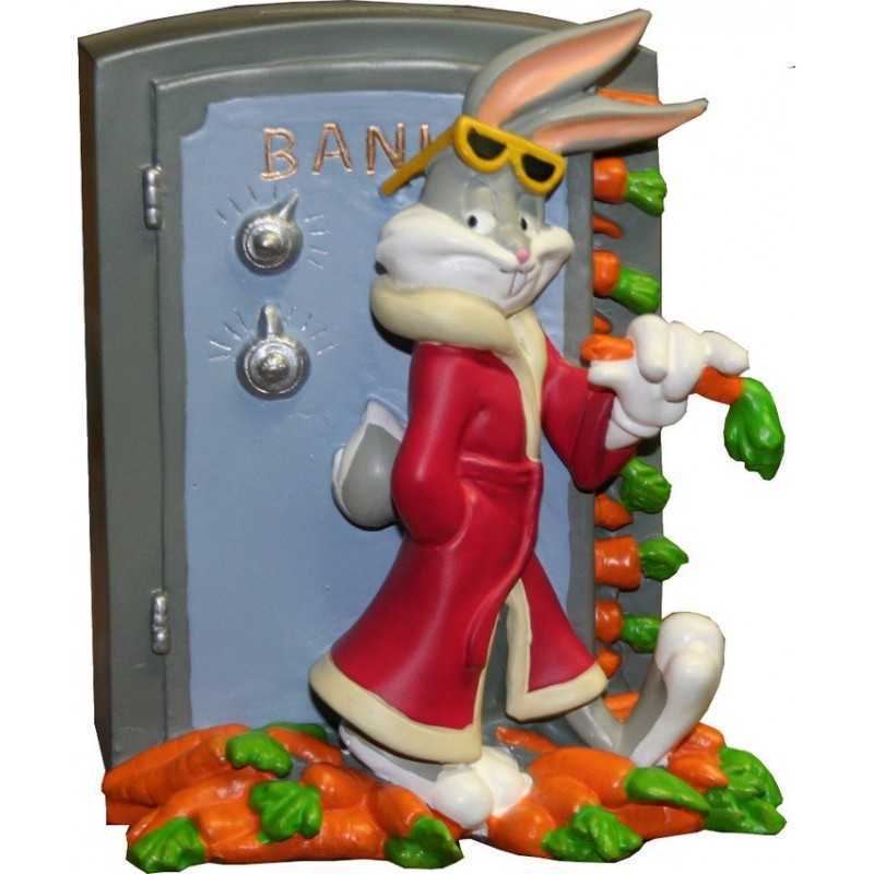 Piggy bank figurine resin 3D Bugs Bunny