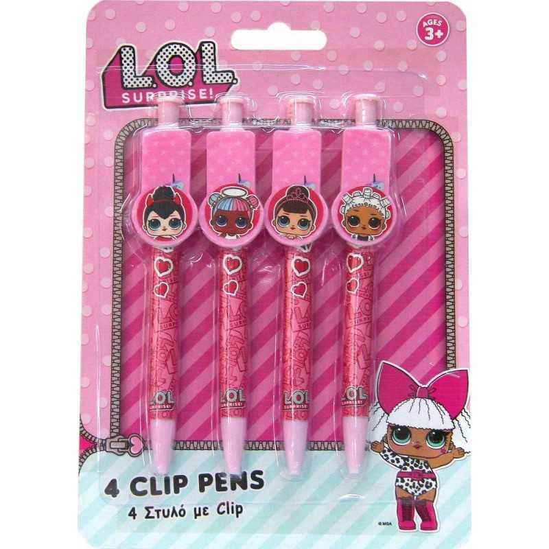 Blister mit 4 Lol Surprise -Stiften