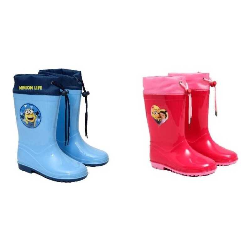 Rain boots Minions