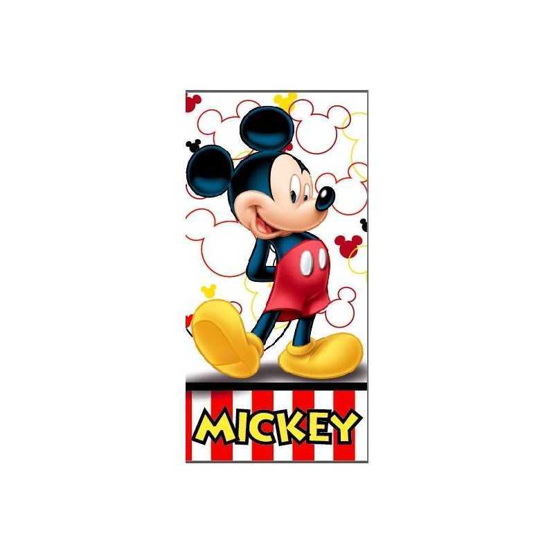 Drap de plage ou drap de bain Mickey Disney