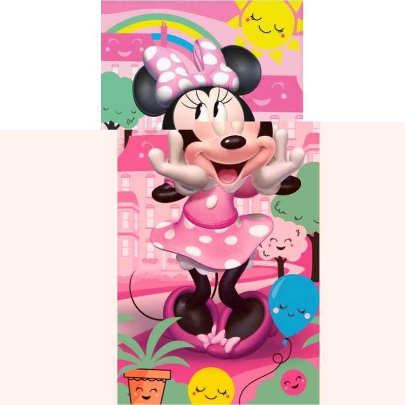 Minnie Disney Strandtuch oder Badetuch Baumwolle