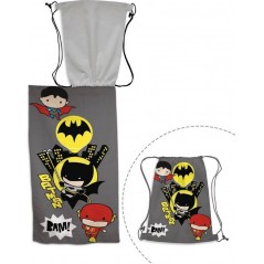 Batman Strandtuch mit Pooltasche